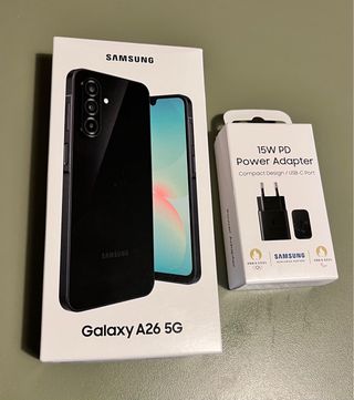 Samsung Galaxy A26 5G Negro + Cargador 15W