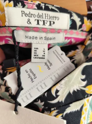 Falda Pedro del Hierro Estampada