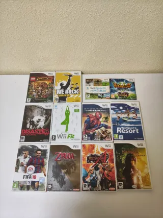 Wii Blanca mas juegos