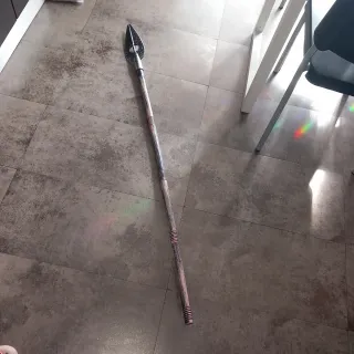 Lanza de plástico desmontable