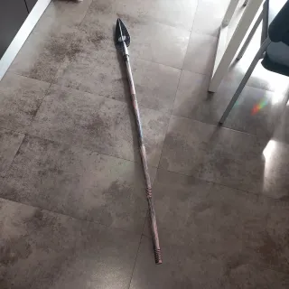 Lanza de plástico desmontable