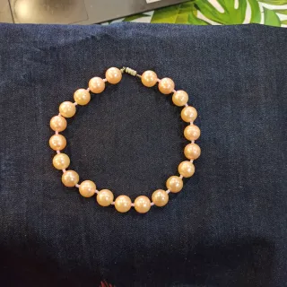 Collar de perlas vintage