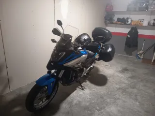 Honda NC 750 X Automática Azul/Plata