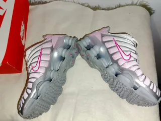 Zapatillas Nike Rosa y Plateadas