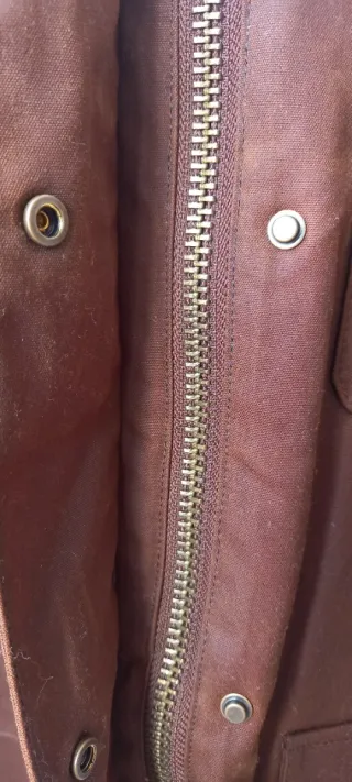 Parka efecto encerado Mango