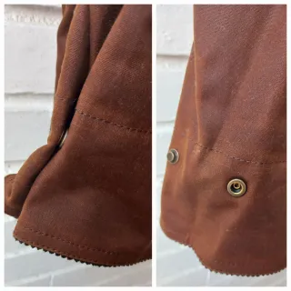 Parka efecto encerado Mango