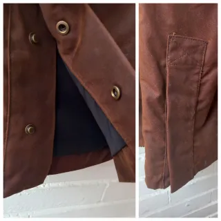 Parka efecto encerado Mango