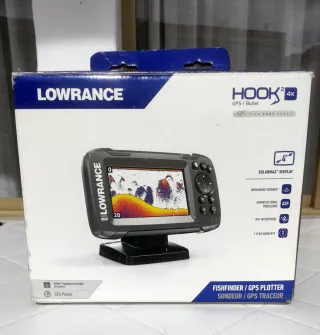 Sonda Lowrance Hook2 4X GPS con transductor