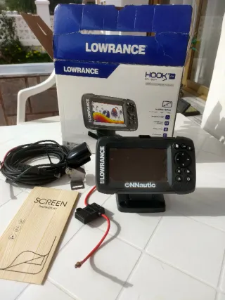 Sonda Lowrance Hook2 4X GPS con transductor