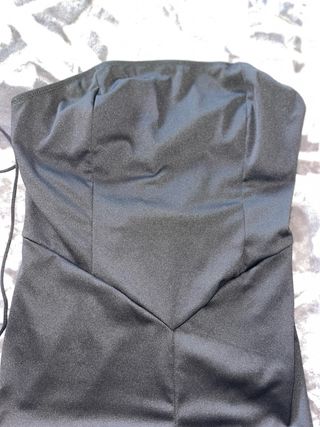 Mono clasico negro largo