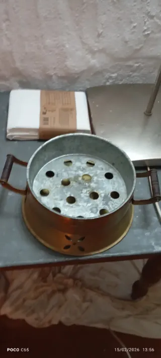 Olla Caliente China Latón