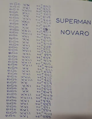 Lote Superman Novaro principios años 70