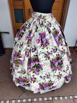 Falda Valenciana Fallera Huertana Baile