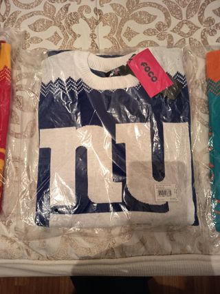 Jersey NY Giants FOCO Azul y Blanco