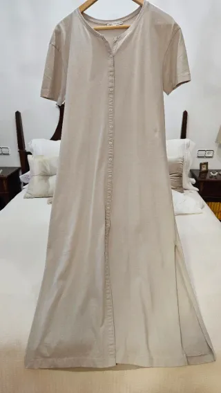 Vestido gris tejido camiseta