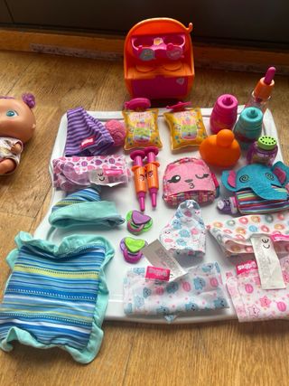 Lote Muñecas Bellies y Accesorios