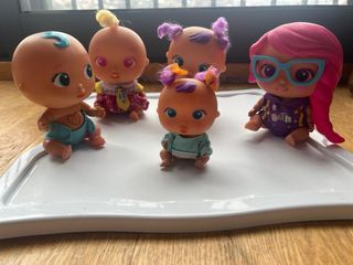 Lote Muñecas Bellies y Accesorios