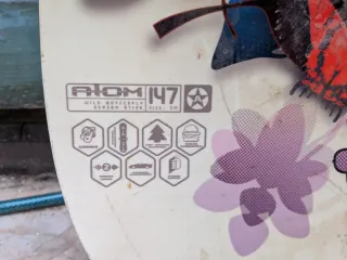 Tabla Snowboard Atom Wild Butterfly 147cm