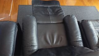 Sillon negro polipiel