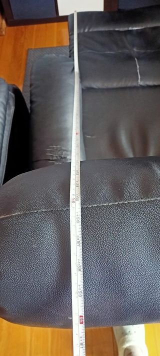 Sillon negro polipiel