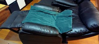 Sillon negro polipiel