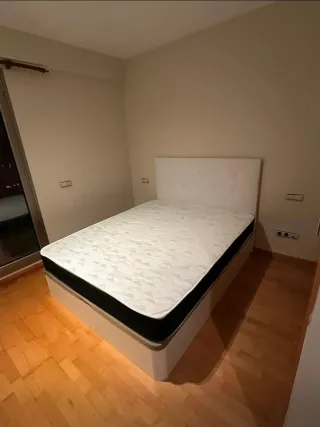 Cama Canapé Tapizado Blanco
