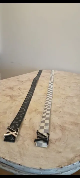 Cintura Louis Vuitton Damier Azur