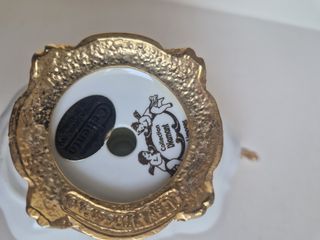 3 Scatoline Porcellana Limoges con Dame