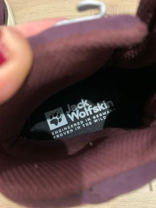 Botas montaña Jack Wolfskin T.36.5