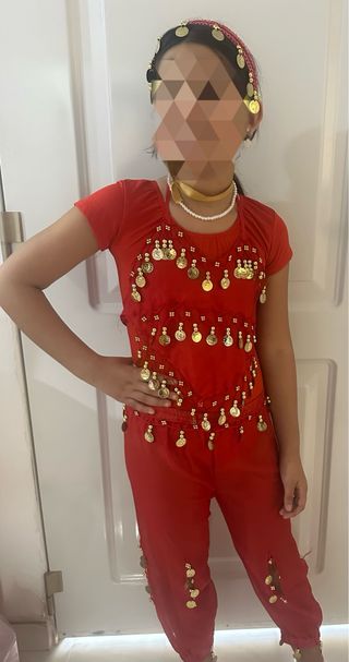 Disfraz árabe niña