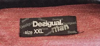 Desigual T-shirt Uomo Maniche Lunghe XXL