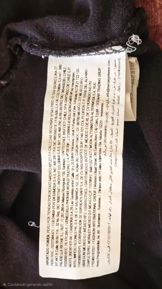 Desigual T-shirt Uomo Maniche Lunghe XXL