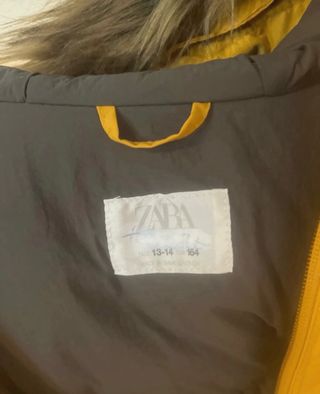 Abrigo Zara niño talla 13/14