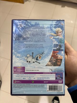 DVD Frozen: El Reino del Hielo