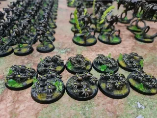 Warhammer 40k Armata Necrons Dipinta