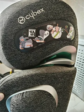Silla coche Cybex Solution X-Fix gris
