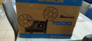 Proiettore 8mm Chinon Sound con scatola