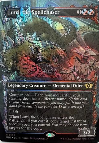 Lutri, the Spellchaser Halo Foil