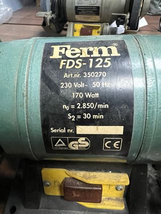 Amoladora de banco FEMI FDS125 170W