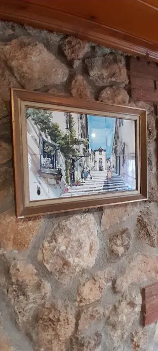 Cuadro valdosa Lisboa alfama