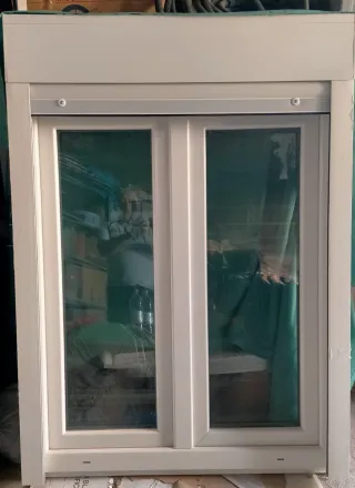 Ventana PVC doble hoja