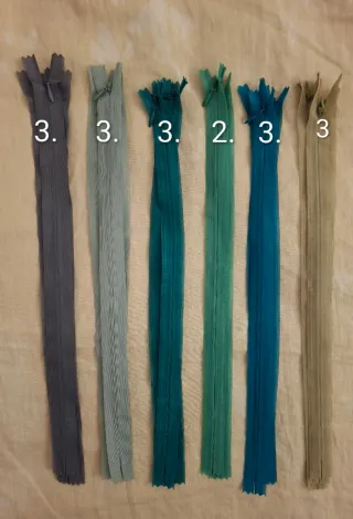 69 Cremalleras Invisibles 35 Cm