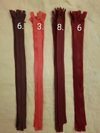 69 Cremalleras Invisibles 35 Cm