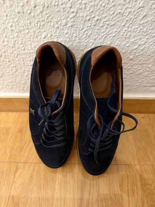 Zapatos Louis Vuitton Azul y Marrón