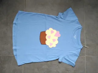 Camiseta tirantes niña flor