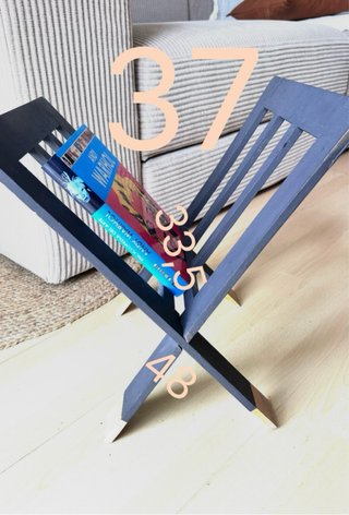 Revistero de madera