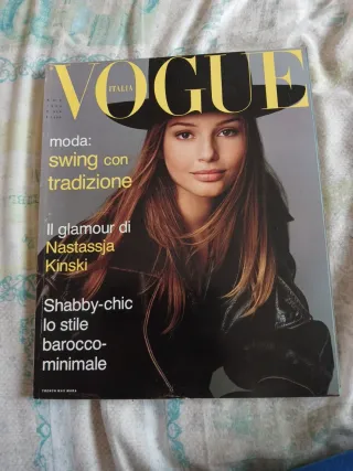 Vogue Italia n.519 novembre 1993 il glamour di Nat