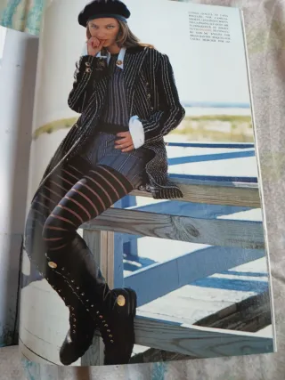 Vogue Italia n.519 novembre 1993 il glamour di Nat