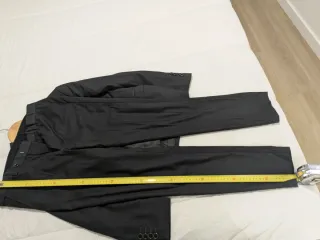 Traje de hombre gris talla XS