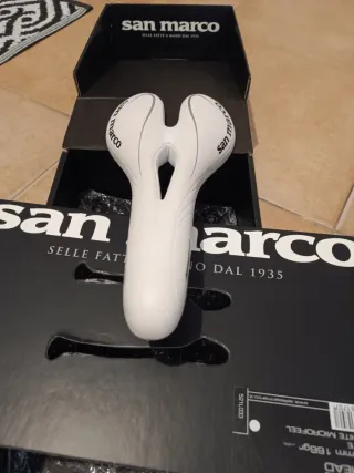 Sillín San Marco Blanco